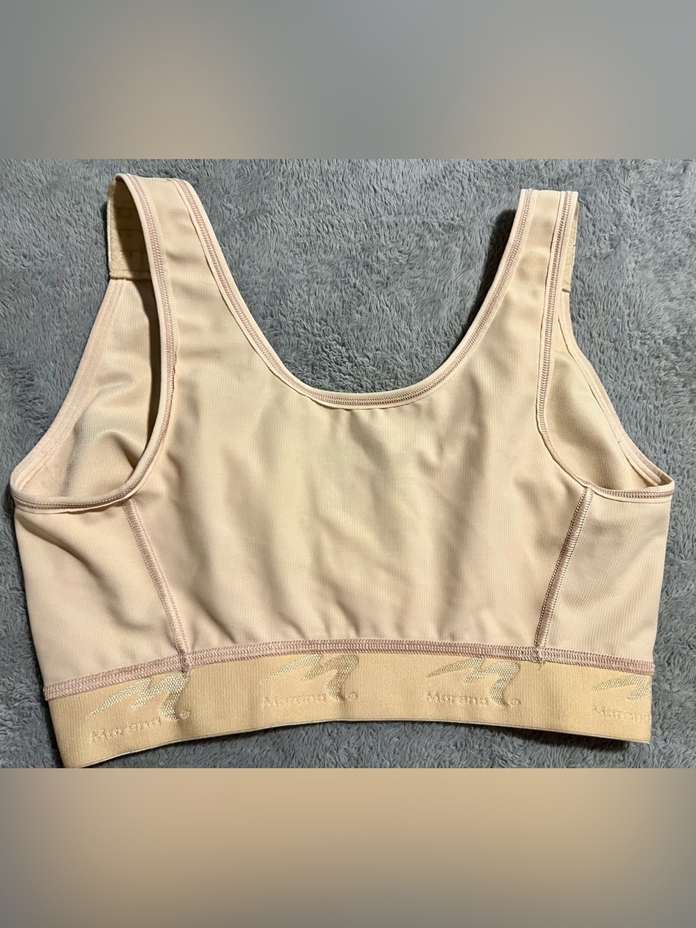 Marena Recovery Post-Surgery Compression Bra in Beige - Picture 3 of 3